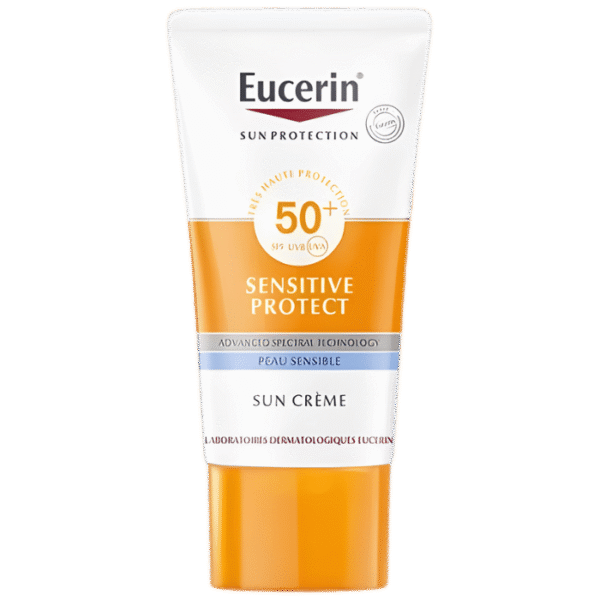 Eucerin Sun Protection Spf50+ Sensitive Protect Crème Solaire 50ml