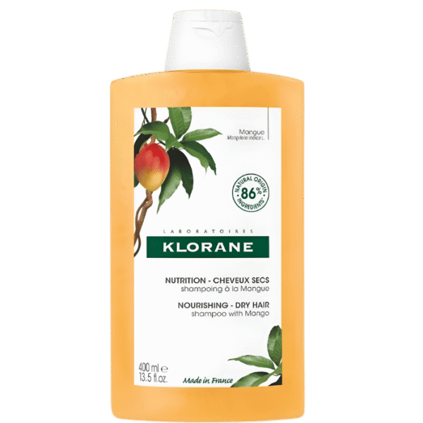 Klorane Mangue Shampoing Nutrition Cheveux Secs 400ml