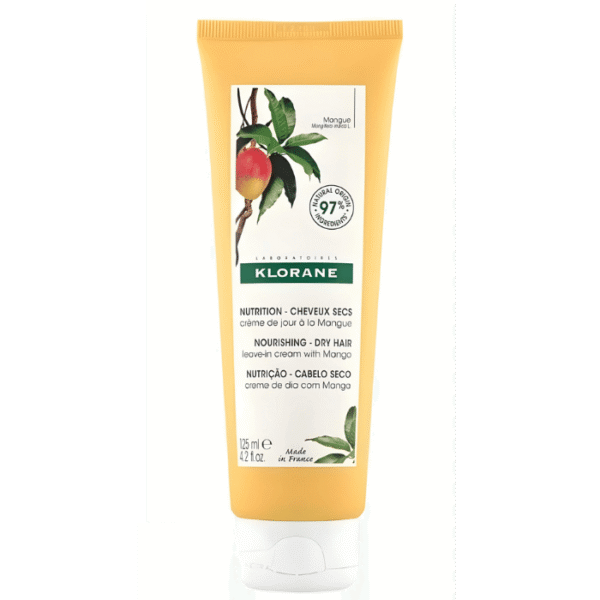 Klorane Mangue Crème de Jour Nutrition Cheveux Secs 125ml
