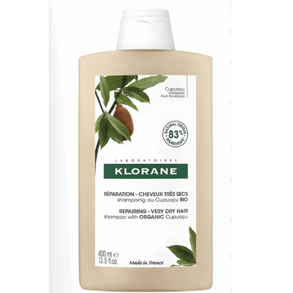 Klorane Shampoing Réparation Cupuacu Bio 400ml