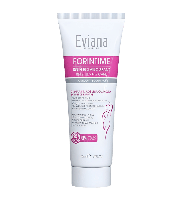 Eviana Forintime Soin Intime Eclaircissant Apaisant – 50ml Eviana Forintime Soin Intime Eclaircissant Apaisant – 50ml