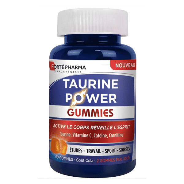 Forte Pharma Taurine Power Gummies Gout Cola 60gommes