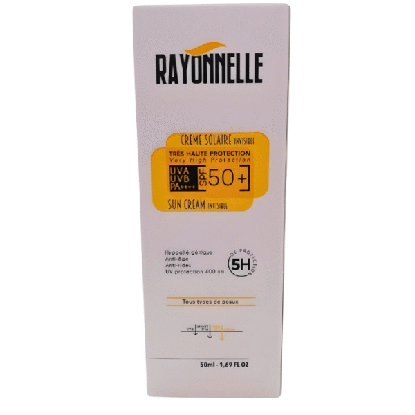 Rayonnelle Écran Solaire Invisible SPF50+