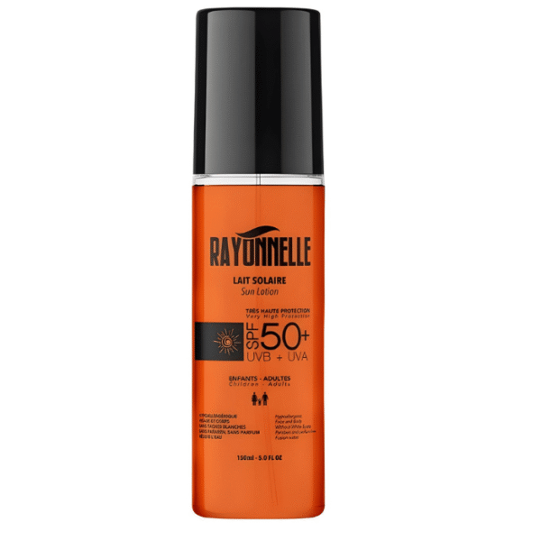 Rayonnelle lait solaire spf50+ 150ml