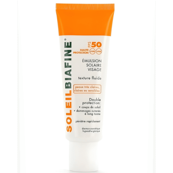 BIAFINE Soleilbiafine Emulsion Solaire Visage SPF50 50ml