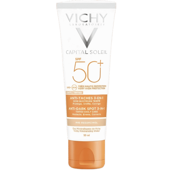 Vichy Capital Soleil Soin Anti-Taches Teinté 3en1 SPF50 – 50ml