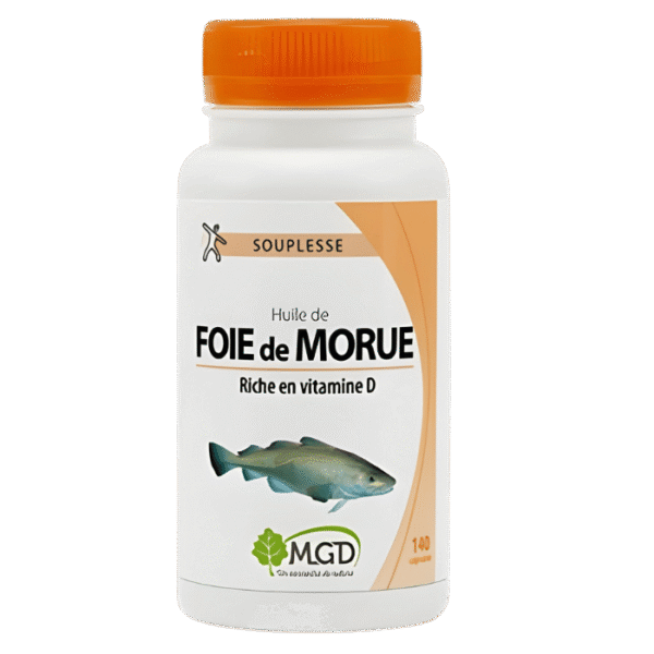 MGD Huile de Foie de Morue 140 Gélules