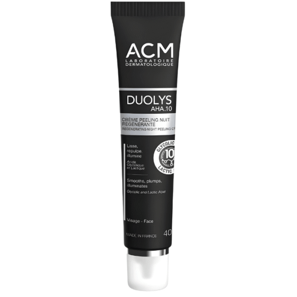 Acm Duolys AHA 10 Crème Peeling de Nuit Régénérante 50ml