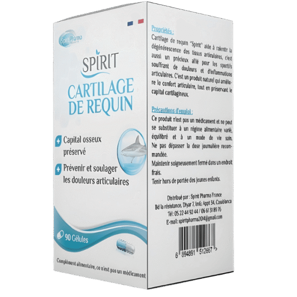 Spirit Cartilage de Requin 90 Gélules