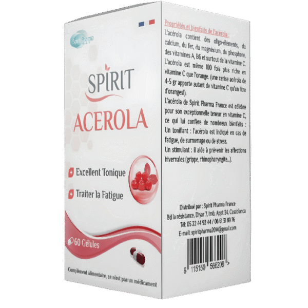 Spirit Acerola 60 Gélules