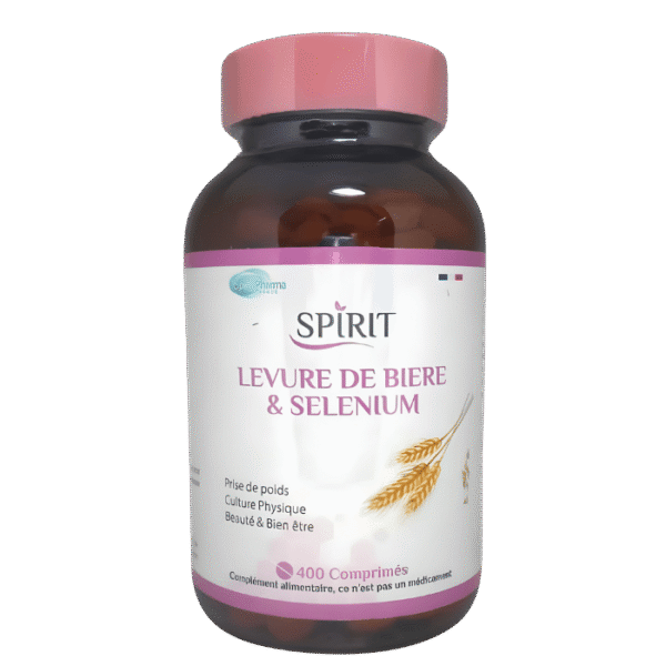 Spirit Levure de Bière & Sélénium 400 Comprimés