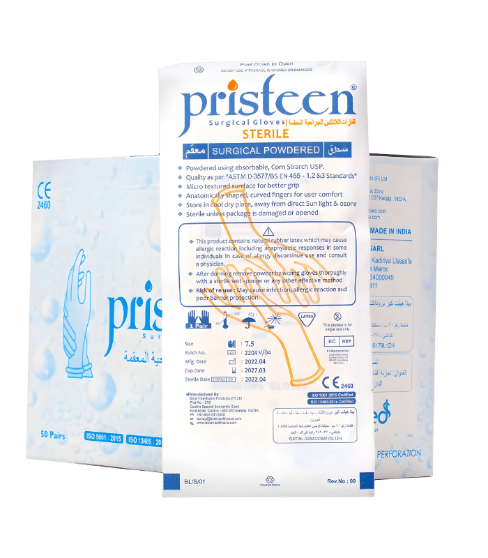 Gant Sterile Poudre Pristeen