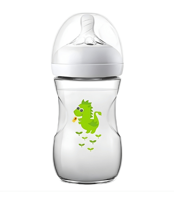 Avent Biberon Natural 260ml 1 Mois+ Débit Lent Dragon SCF070/24 Avent Biberon Natural 260ml 1 Mois+ Débit Lent Dragon SCF070/24