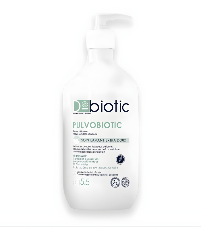D-biotic Pulvobiotic Soin Lavant Extra Doux pH 5.5 500ml D-biotic Pulvobiotic Soin Lavant Extra Doux pH 5.5 500ml