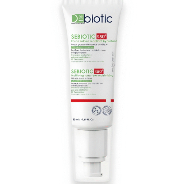 D-biotic Sebiotic Écran Solaire Matifiant Hydratant SPF50+ 50ml