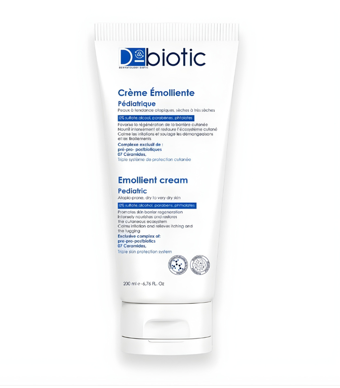 D-biotic Crème Émolliente Pédiatrique 200ml D-biotic Crème Émolliente Pédiatrique 200ml