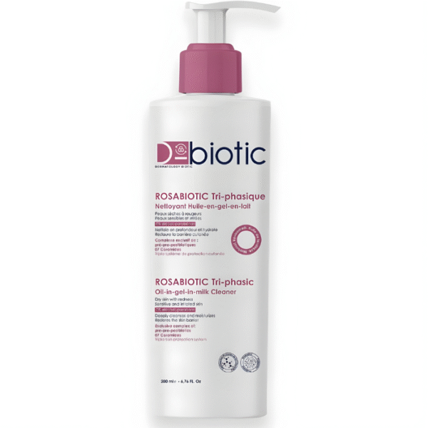 D-biotic Rosabiotic Tri-Phasique Nettoyant 200ml