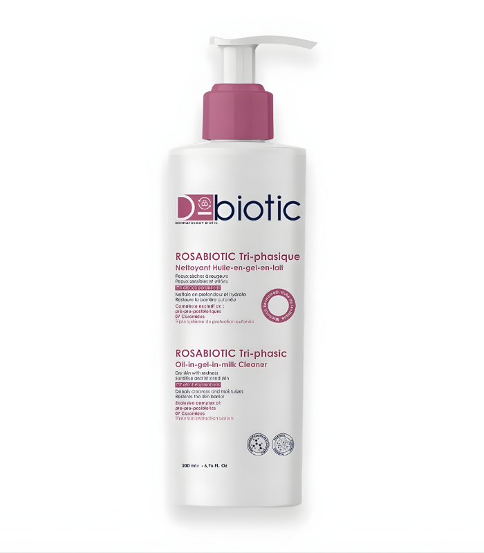 D-biotic Rosabiotic Tri-Phasique Nettoyant 200ml D-biotic Rosabiotic Tri-Phasique Nettoyant 200ml