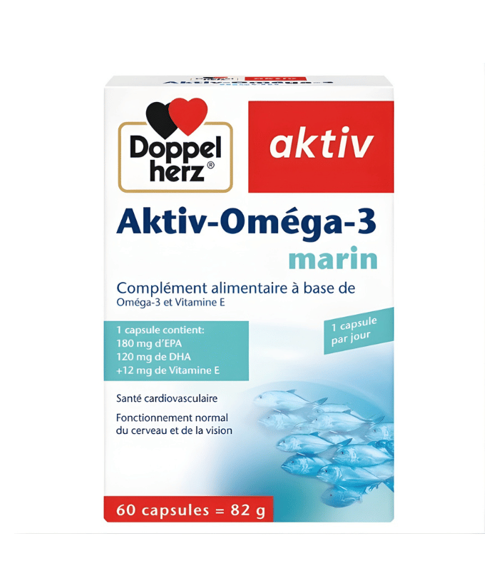 Doppel Herz Aktiv Oméga-3 60 Capsules Doppel Herz Aktiv Oméga-3 60 Capsules