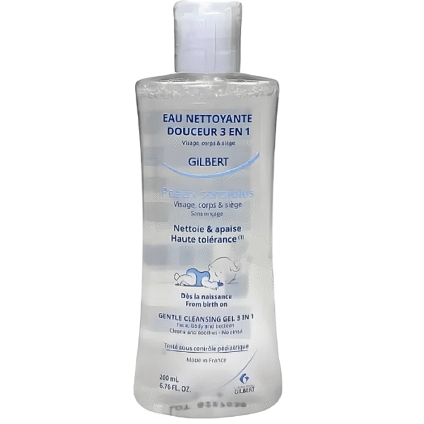 Gilbert Eau Nettoyante Douceur 3en1 200ml
