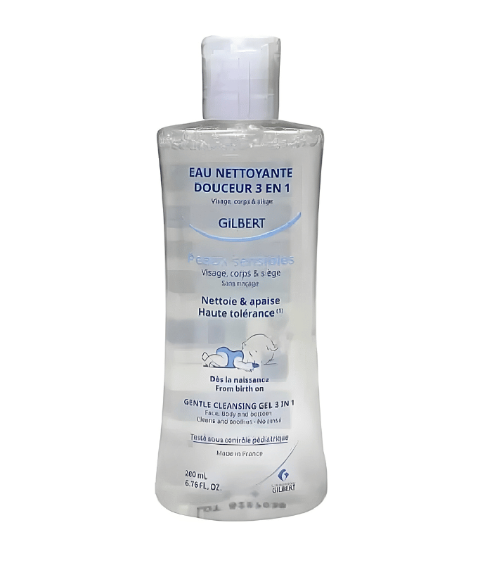 Gilbert Eau Nettoyante Douceur 3en1 200ml Gilbert Eau Nettoyante Douceur 3en1 200ml