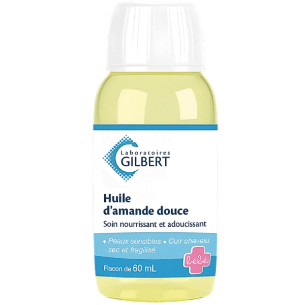 Gilbert Huile D’amandes Douce Soin Nourrissante Et Adoucissant 60ml