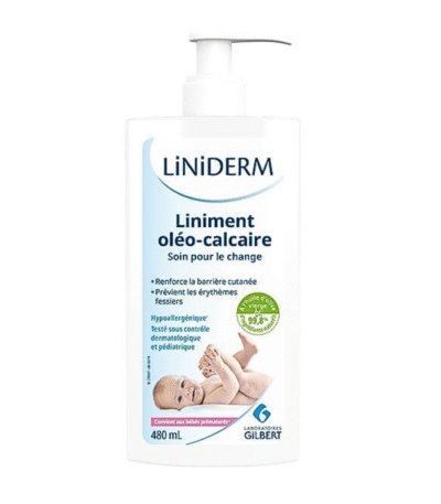 Gilbert Liniderm Liniment Oléo-calcaire Soin Pour Le Change 480ml
