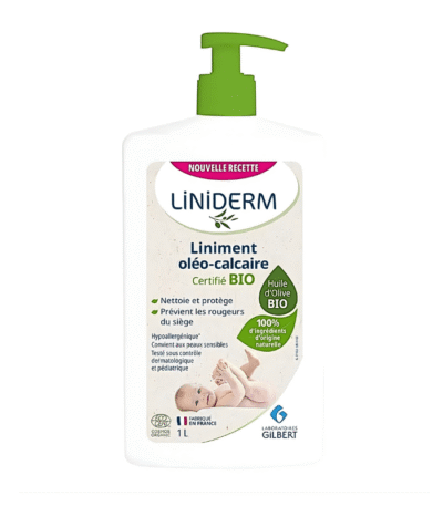 Gilbert Liniderm Liniment Oléo-calcaire Soin Pour Le Change Bio 1L