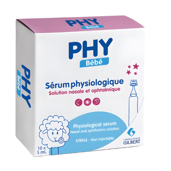 Gilbert PHY Bébé Sérum Physiologique 10x – 5ml