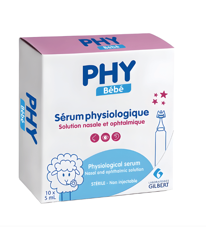 Gilbert PHY Bébé Sérum Physiologique 10x – 5ml Gilbert PHY Bébé Sérum Physiologique 10x – 5ml