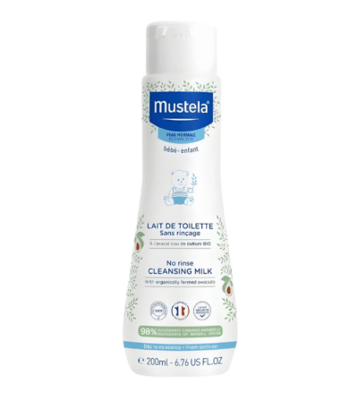 Mustela Lait de Toilette Sans Rinçage 200ml