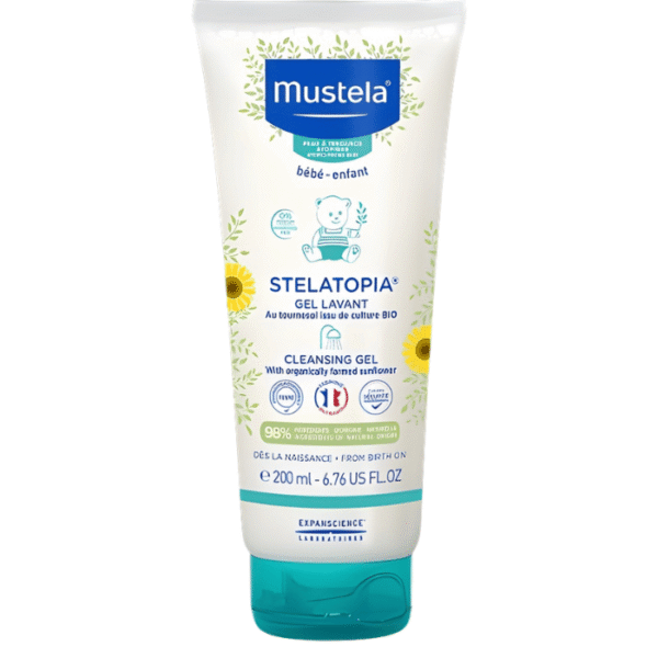 Mustela Stelatopia Gel Lavant 200ml