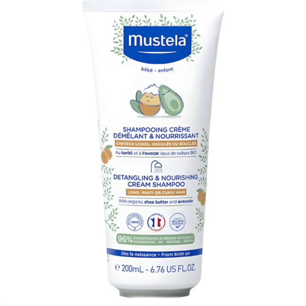 Mustela Shampoing Crème Démêlant & Nourrissant 200ml