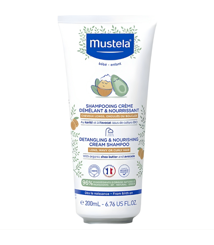 Mustela Shampoing Crème Démêlant & Nourrissant 200ml Mustela Shampoing Crème Démêlant & Nourrissant 200ml
