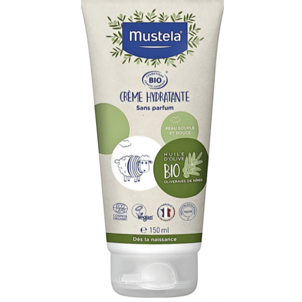 Mustela Bio Crème Hydratante Sans Parfum 150ml