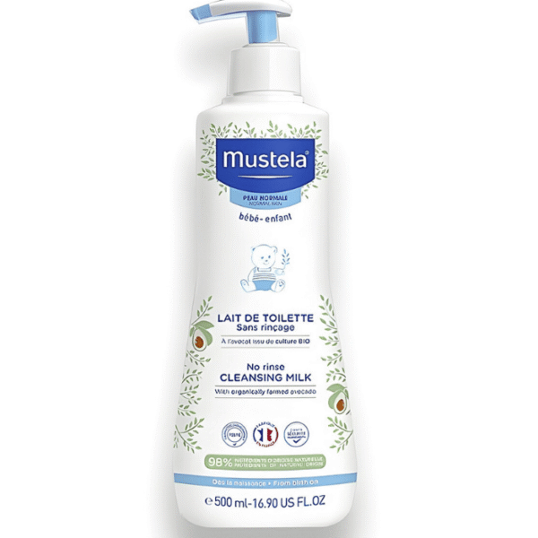 Mustela Lait de Toilette Sans Rinçage 500ml