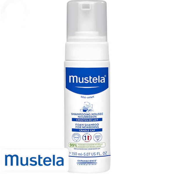 Mustela Shampoing Mousse Nourrisson Croûtes de Lait 150ml