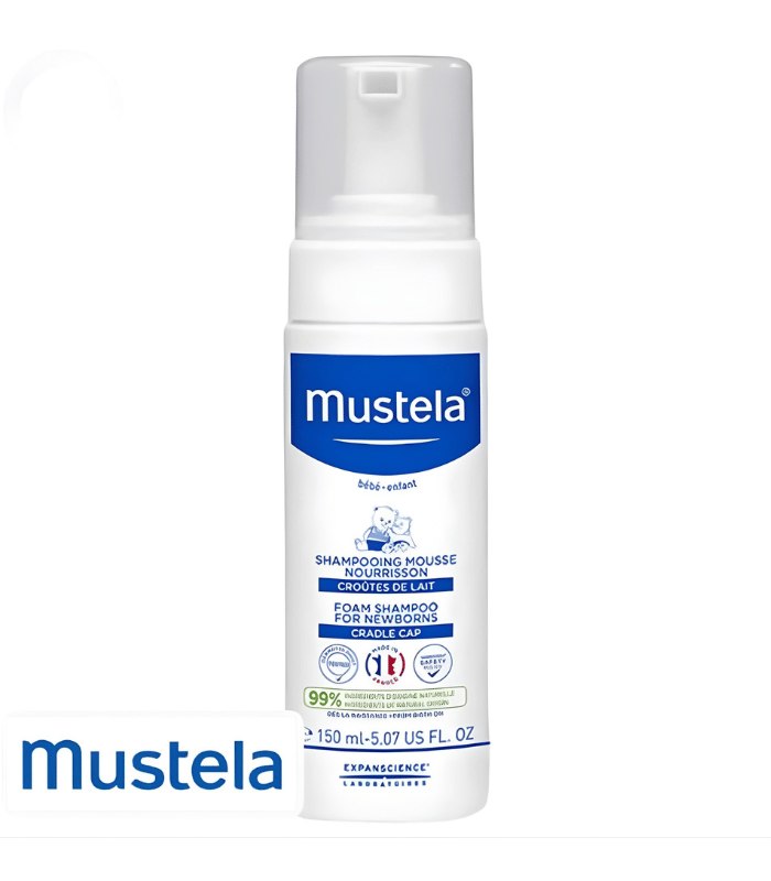 Mustela Shampoing Mousse Nourrisson Croûtes de Lait 150ml Mustela Shampoing Mousse Nourrisson Croûtes de Lait 150ml
