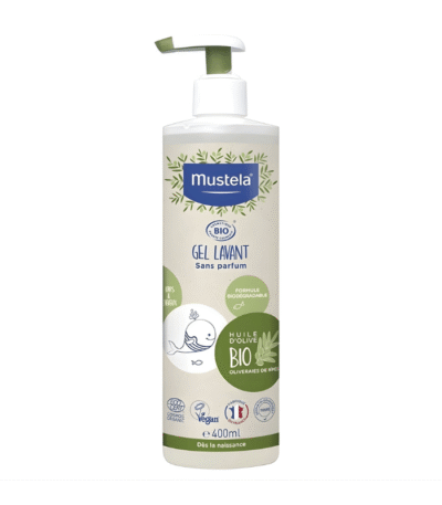 Mustela Bio Gel Lavant Sans Parfum 400ml
