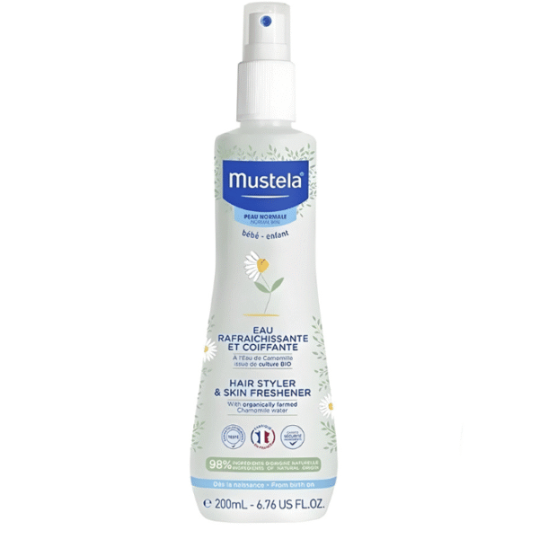 Mustela Eau Rafraîchissante et Coiffante Bébé 200ml