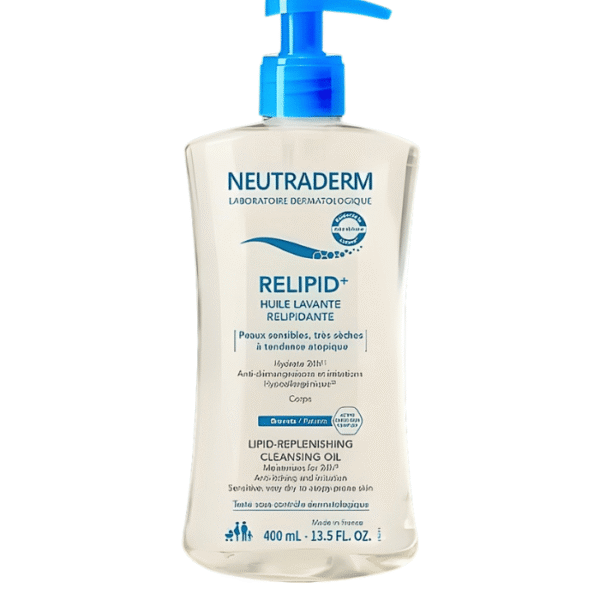 Neutraderm Relipid+ Huile Lavante Relipidante 400ml