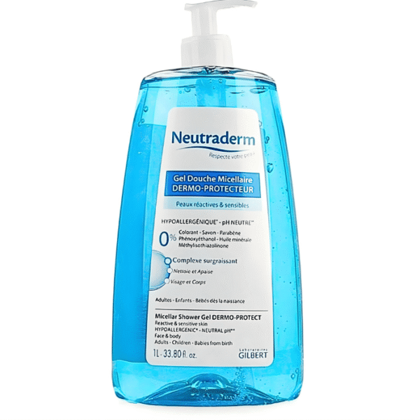 Neutraderm Gel Douche Micellaire Dermo-Protecteur 1L