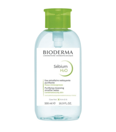 Bioderma Sébium H2O Solution Micellaire Purifiante Pompe Inversée 500ml