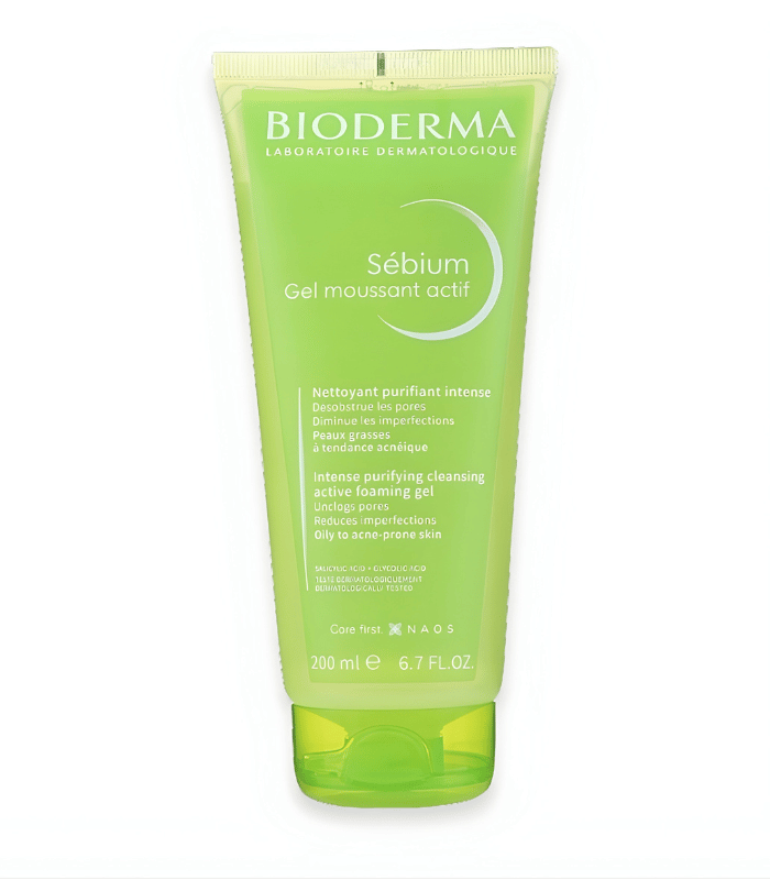Bioderma Sébium Gel Moussant Actif Nettoyant Purifiant Intense 200ml Bioderma Sébium Gel Moussant Actif Nettoyant Purifiant Intense 200ml