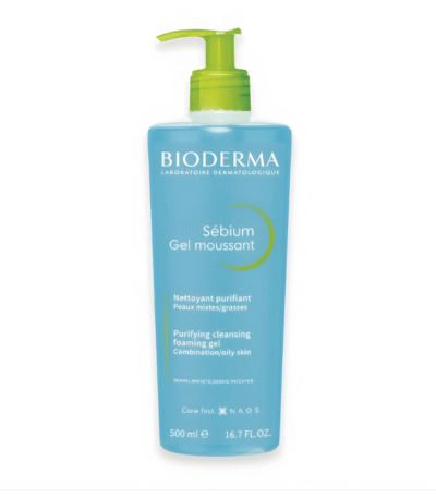 Bioderma Sébium Gel Moussant Nettoyant Purifiant 500ml
