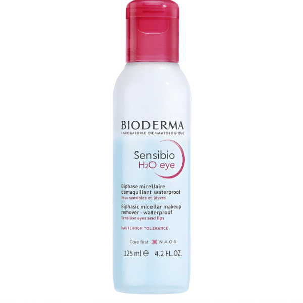 Bioderma Sensibio H2O Eye Démaquillant Biphasé Waterproof 125ml