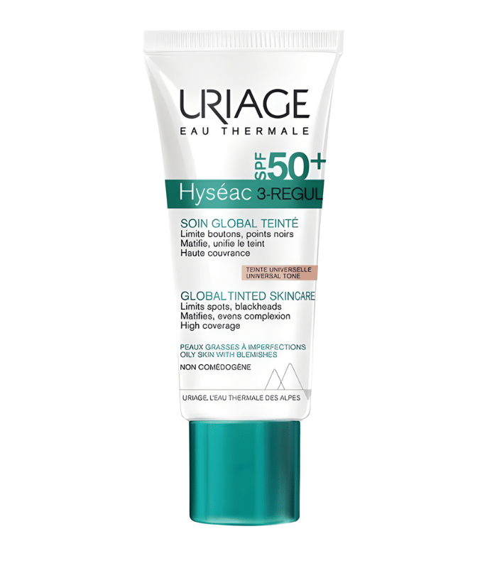 Uriage Hyséac 3-Regul Soin Global Teinté SPF50+ 40ml Uriage Hyséac 3-Regul Soin Global Teinté SPF50+ 40ml