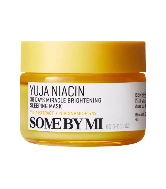 Some By Mi Yuja Niacin Masque de Nuit Éclaircissant Vitamine C 60g Some By Mi Yuja Niacin Masque de Nuit Éclaircissant Vitamine C 60g