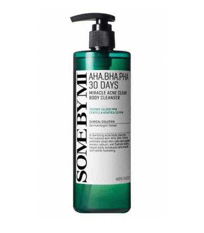 Some By Mi Gel Douche AHA BHA PHA 30 Days Miracle Anti-Acné Corps 400ml