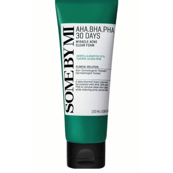 Some By Mi Mousse Nettoyante AHA BHA PHA 30 Days Miracle Anti-Acné 100ml